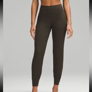 Lululemon align joggers size 4 dark olive